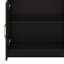 Armoire de rangement de salle de bain avec tiroirs, tablette ouverte à 3 couches, tablette réglable-114234619