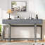 Console en bois avec trois tiroirs-118318139