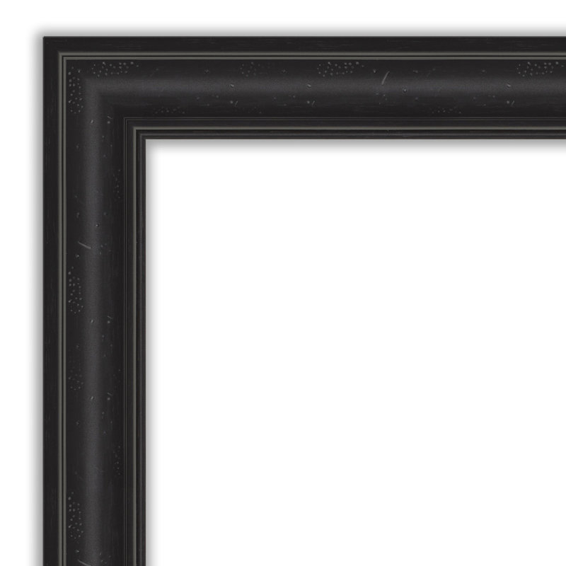 Miroir mural Eckel, Noir, 29,5 po x 23,5 po