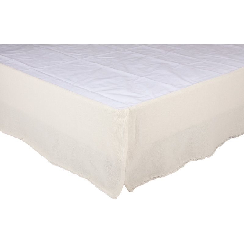 Tailored Bed Skirt, Queen, Natural