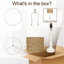 Maroa 54.2Cm White Beside Table Lamp