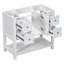 Base de meuble-lavabo simple 35,6 po seulement