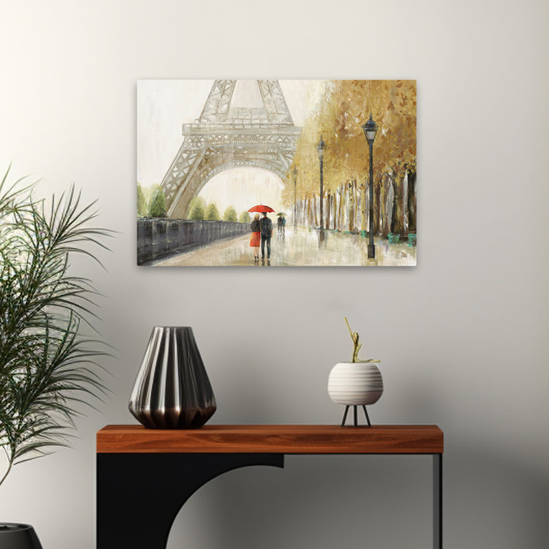 Paris qui se promène, H 16 po x l 24 po