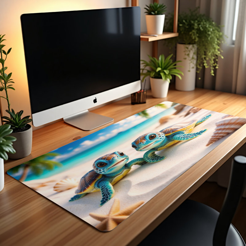 Polyester Desk Pad, 23.6x13.8