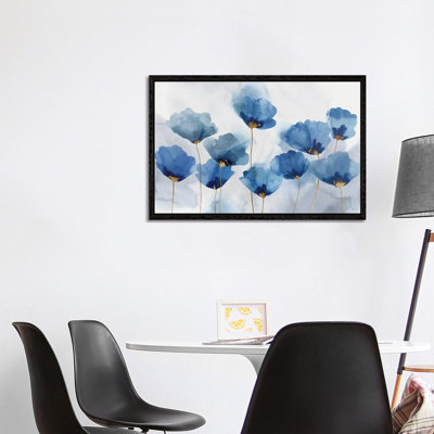 Azure Gathering by Isabelle Z - Painting on Canvas