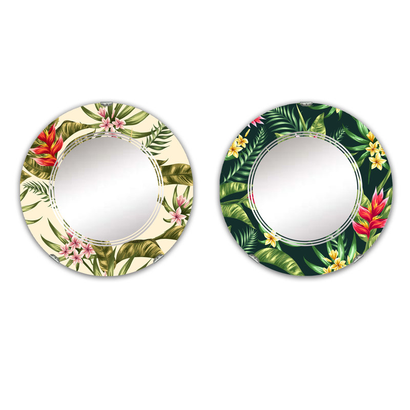 Ensemble de 2 miroirs sans cadre