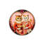 Tapis rouge rétro à motif de chat lavable à motif lavabo Noble-1292200697