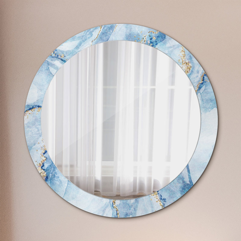Huldar Glass Flat Wall Mirror