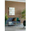 Miroir avec miroir rectangulaire encadré en métal doré pour chambre à coucher, vestiaire, couloir ou espace de vie