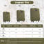 Ensemble de 3 valises extensibles Softside Valise-126941757