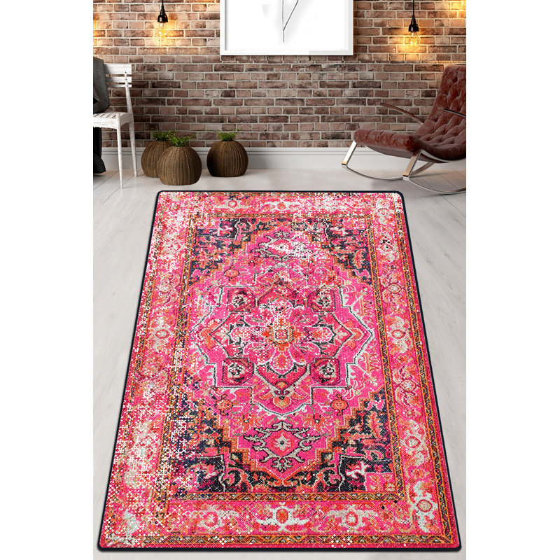 Antibacterial Hall Carpet, 100% Polyester, 31.5 x 59.1 inches | 10 mm Pile Height, 700 g/m² | Non-Slip Underside, Machine Washable, Easy Care | Perfect for Entryways & Living Spaces, Stylish & Functional Design