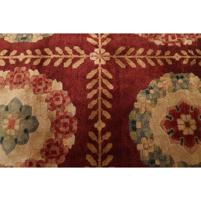 British Raj Red Rug 8'10" x 12'2"