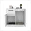 Commode Carlin, chambre à coucher, blanc-778193138