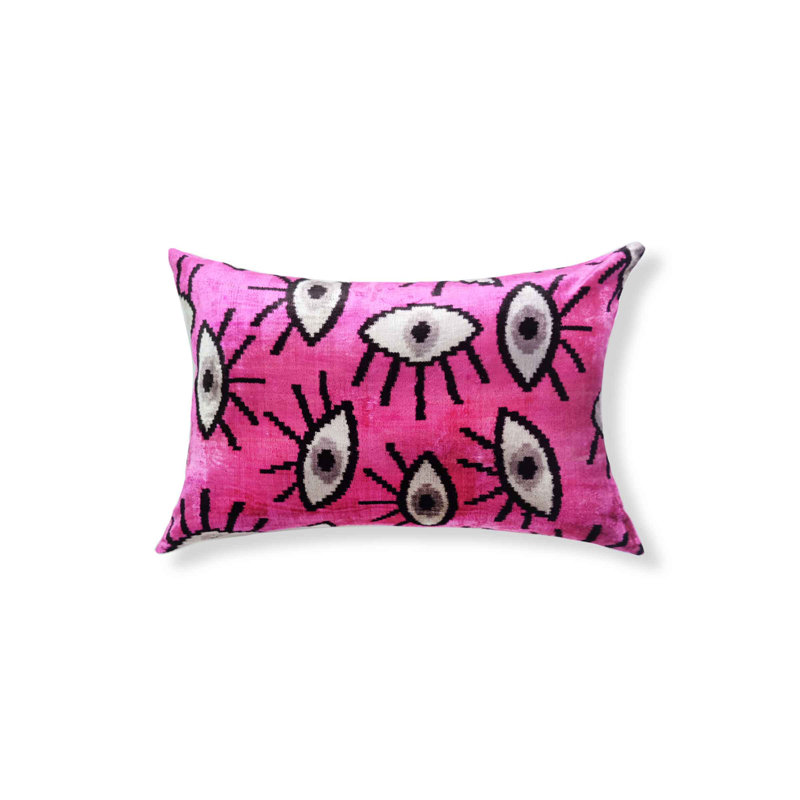 Kendi Silk Lumbar Pillow Cover & Insert