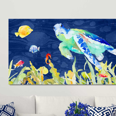 " Evening Swims " Watercolor Print