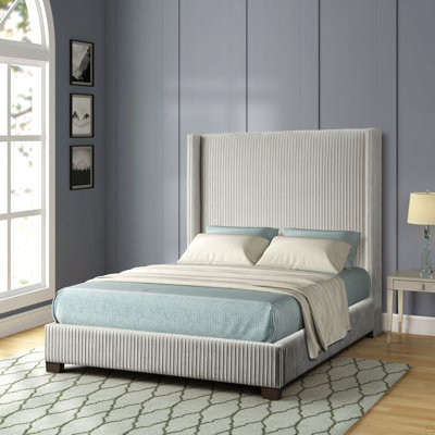 King Upholstered Bed In A Box