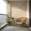 Papier peint beige béton - Papier de contact texturé 3D auto-adhésif et amovible, imperméable et résistant à l'huile, application facile, utilisation polyvalente pour les murs-583176478