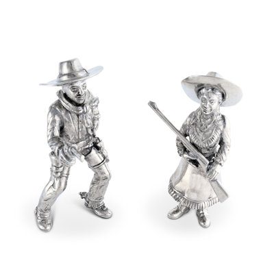 Western Salt And Pepper Shaker Set
