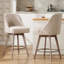 Tabouret pivotant rembourré Mangu-24827825