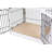 BirdRock Home 32 Inch Dog Crate Furniture for Medium Dogs (White)-789794532