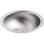 Undertone® 13-5/8" Diameter x 5-1/2" Under-Mount Single Circular Bowl Kitchen Sink