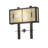 Weaved Idalight Steel Flush Mounted Sconce