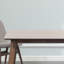 Solid Wood Base Dining Table-16627533