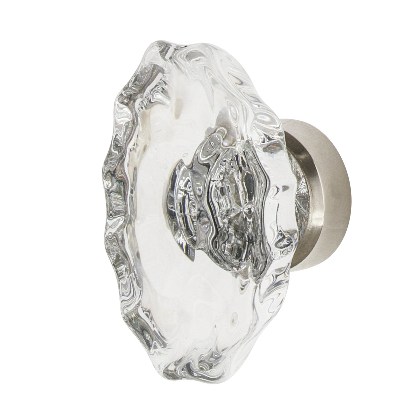 Nostalgic Warehouse Chateau Crystal 1 3/4" Cabinet Knob, Polished Nickel