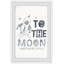 Ready To Fly To The Moon And Space II - Single Picture Frame Print-1644664048
