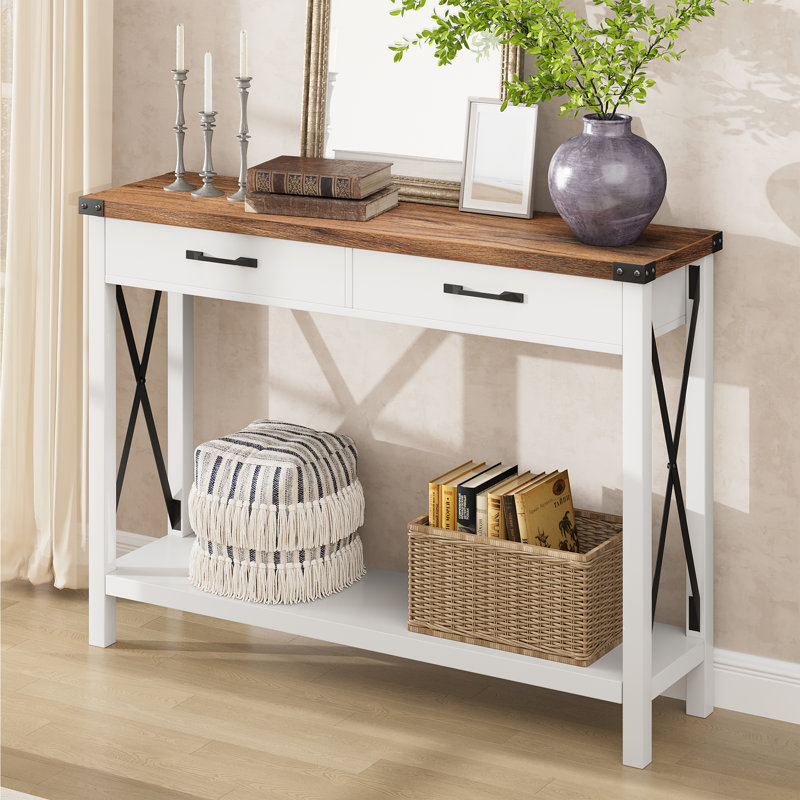 Console avec tiroirs Farmhouse