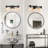 3-Light Bathroom Vanity Light Fixture With Clear Glass Shades - Farmhouse Wall Sconce For Mirror Lighting In Bathroom, Dressing Room, Hallway, Living Room-1908659669-1908659659-1908659661