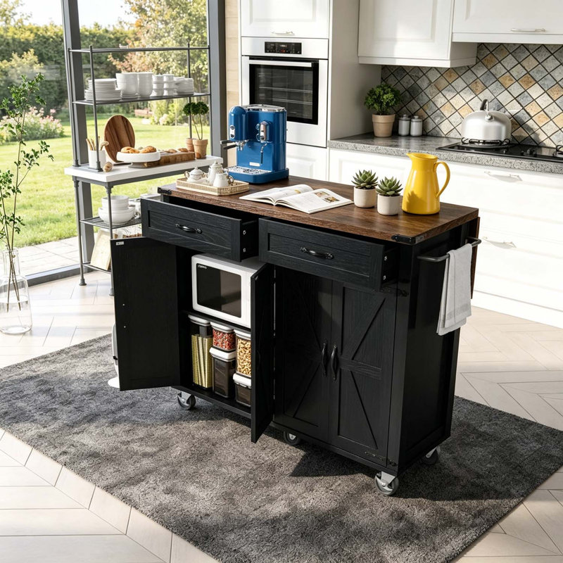 Îlot de cuisine, Black