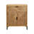 32.87" Tall Solid Wood 2-door Accent Cabinet
