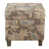 Motif floraux gris