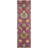 Christa Traditional Flatweave Fuchsia/Gold Area Rug-287384403