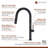 Mondawe Pull Down Kitchen Faucet-71097870