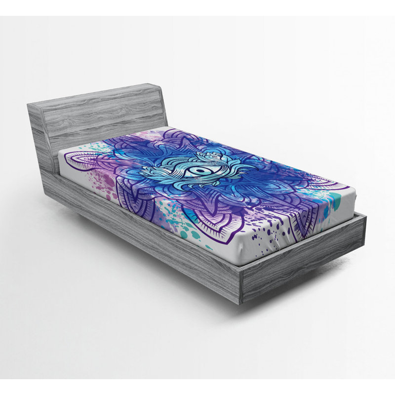 Microfiber Fitted Sheet, Twin Fitted Sheet