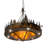 14 - Light Dimmable Drum Chandelier