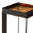 Alexzis Cast Glass End Table-Clear Cast Glass-103380906-116533503