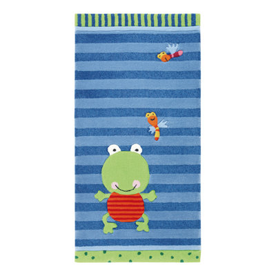 Striped Hand Woven Area Rug