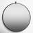 Cassie Metal/Manufactured Wood Round Wall Mirror-1825838290-1877529834