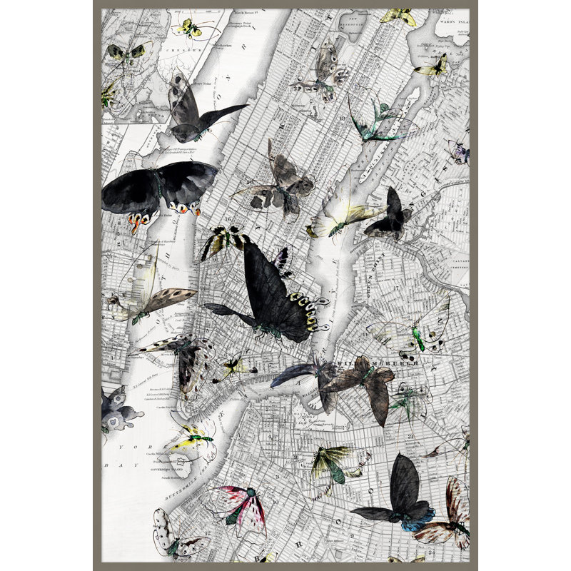 Downtown Manhattan Painting by Thom Filicia