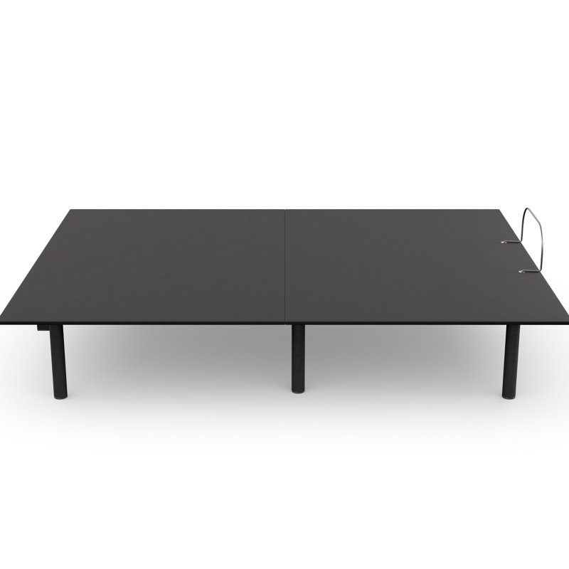 Grand réglable avec fonction de levage de la tête, assemblage simple, télécommande câblée, se plie pour la taille d'expédition Facile à régler, télécommande, pratique
