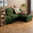 Compression Cozy Chenille Sofas, Modern 2 Seater Modular Sofa For Home