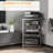 Corner TV Stand And AV Media Tower With Storage Shelves And Steel Frame For Living Room Entertainment Center | Gift Idea