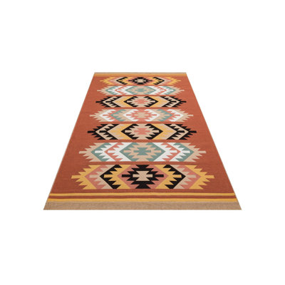 Selina Cotton Flatweave Area Rug