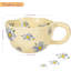 Tasse à café en céramique Vintage Flower Mugs 8 oz