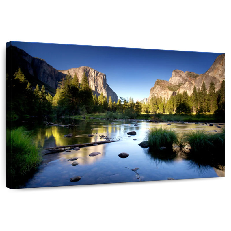 Alvord Tranquil Merced River, H 24 po x l 36 po