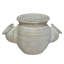 Ensemble de pots Earthen Trio en blanc-2049320415