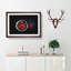Red Chilli's in a Bowl in Abstract - Picture Frame Graphic Art Print on MDF-55771893-55771894